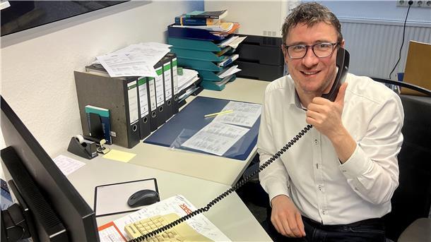 Marcel Buchholz ist Personalleiter der Gemeinde Wurster Nordseeküste