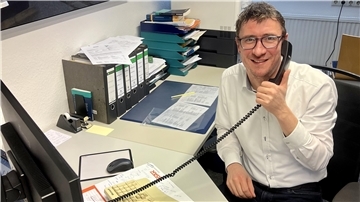 Marcel Buchholz ist Personalleiter der Gemeinde Wurster Nordseeküste