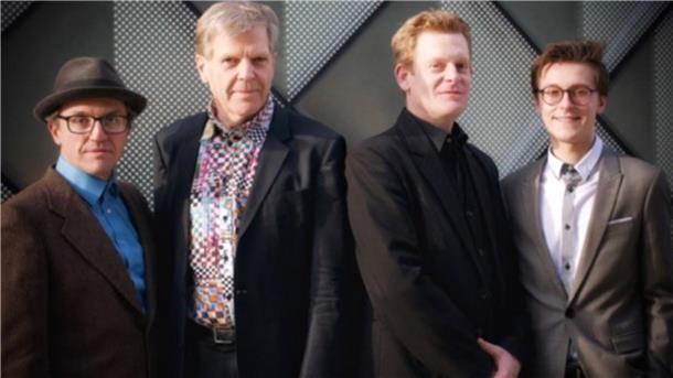 Das Torsten Zwingenberger 4tet tritt in Thieles Garten auf.