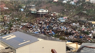 Das Unwetter hinterließ in Mayotte eine Spur der Verwüstung (Foto aktuell).