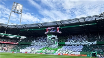 Das Weserstadion von Fußball-Bundesligist Werder Bremen wird bald Schauplatz für Läufer.