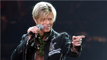 David Bowie auf der Bühne
