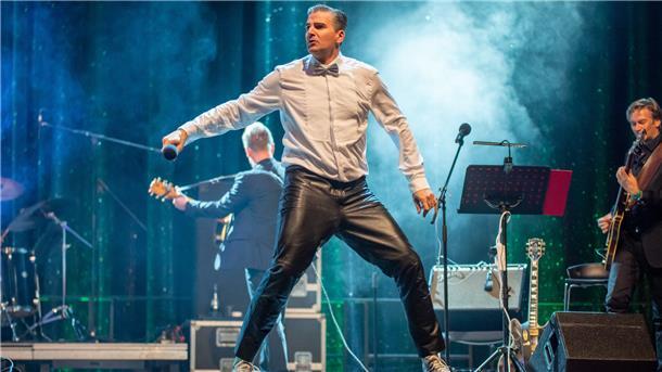 Der Gewinner des Sängerwettstreits, Davide Melone. 
