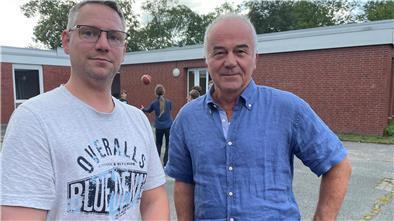 Dennis Kittel und Bernd Maibaum sind die neuen Leiter der Zinzendorfschule in Tossens.