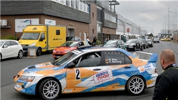 Der ADAC Rallye-Sprint ließ den Fischereihafen am Sonntag zur Rennstrecke werden.