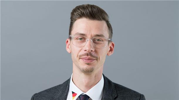 Der AfD-Politiker Mario Kumpf.
