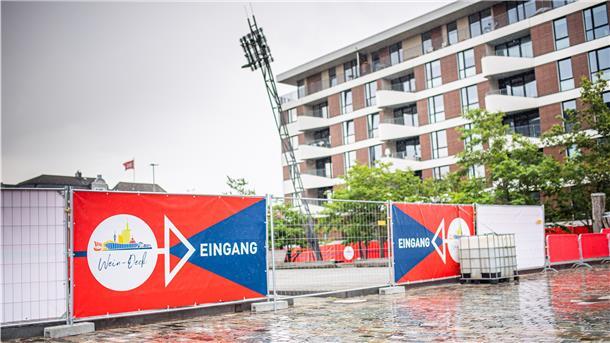 Der Aufbau der Erlebnis-Inseln läuft. Sie dürfen ohnehin nur von Geimpften, Genesenen und Getesteten besucht werden.