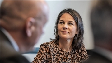 „Der Austausch war offen, deutlich und klar“, sagt Außenministerin Annalena Baerbock (Grüne) über das Telefonat mit ihrem iranischen Amtskollegen Hussein Amirabdollahian.
