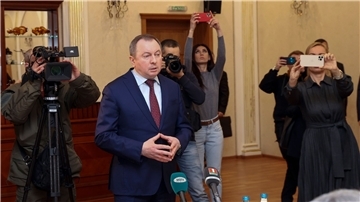 Der belarussischen Außenminister Wladimir Makej ist gestorben. (Archivbild)