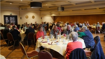 Der Bingo-Nachmittag im Hotel Daub war sehr gut besucht. 