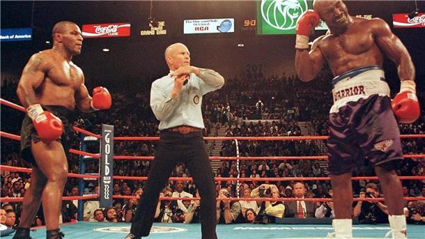 Comeback von Mike Tyson: Für Netflix, Geld und das Boxen Der „Bite Fight“ von Tyson gegen Holyfield 1997 ging in die Box-Geschichte ein.