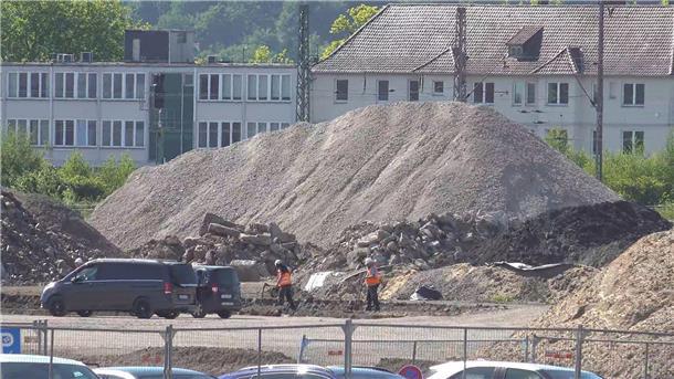 Der Blindgänger wurde bei Bauarbeiten im Osnabrücker Lokviertel entdeckt. 