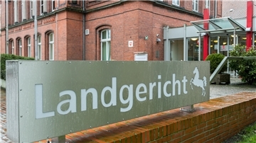 Der Brandstifterprozess am Landgericht Verden dauert an.