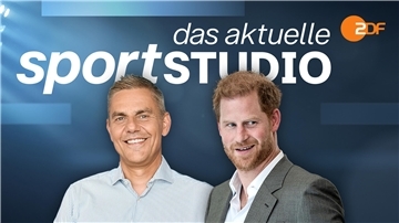 Der Bremerhavener Alexander Antoniadis (links) leitet die Redaktion des „Aktuellen Sportstudios“ und hat Prinz Harry in die Sendung eingeladen.