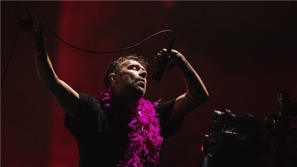 Gorillaz-Album webt Geschichten Der Brite Damon Albarn steckt hinter der virtuellen Band Gorillaz.