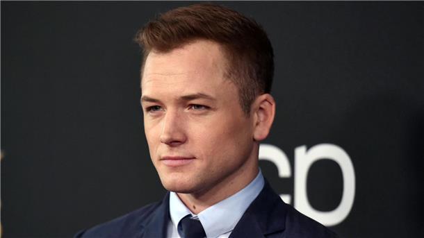 Der britische Schauspieler Taron Egerton bei der Verleihung der Hollywood Film Awards 2019.