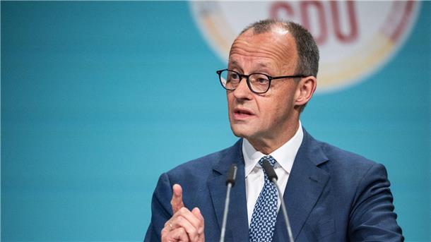 Der CDU-Vorsitzende Friedrich Merz sieht seine Partei auf einem guten Weg.