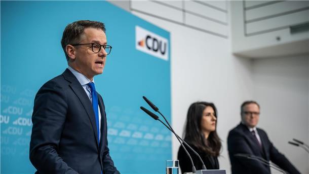 CDU-Programmentwurf für Kontingentlösung im Asylrecht Der Chef der CDU-Grundsatzkommission, Generalsekretär Carsten Linnemann.