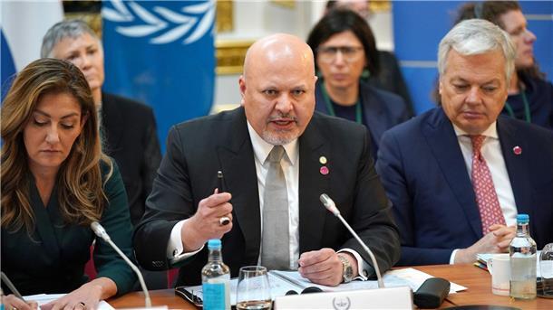 Der Chefankläger am Internationalen Strafgerichtshof, Karim Khan, sendet eine Warnung.