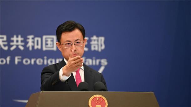 Der chinesische Außenamtssprecher Guo Jiakun kritisiert die deutsche Haltung zur Taiwan-Frage.