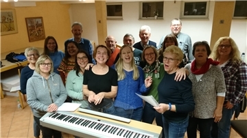 Der Chor belCanto startet unter neuer Leitung voll durch. 