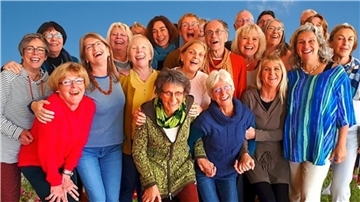 Der Chor die Stimmbande kommt für ein Konzert in die Kreisvolkshochschule.