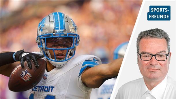 Amon-Ra St. Brown wird zur Werbefigur für Zerealien Der Deutsch-Amerikaner Amon-Ra St. Brown ist der Star der Detroit Lions.