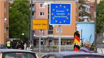 Der deutsch-polnische Grenzübergang in Frankfurt (Oder). Kommen hier stationäre Kontrollen der Bundespolizei?