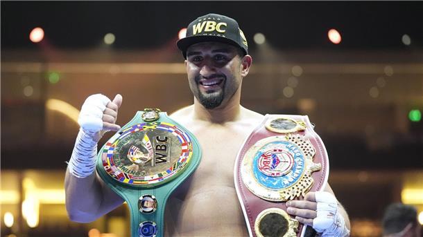 WM-Kampf rückt näher: Schwergewichtler Kabayel besiegt Zhang Der deutsche Boxer Agit Kabayel feiert den nächsten Erfolg (Archiv).