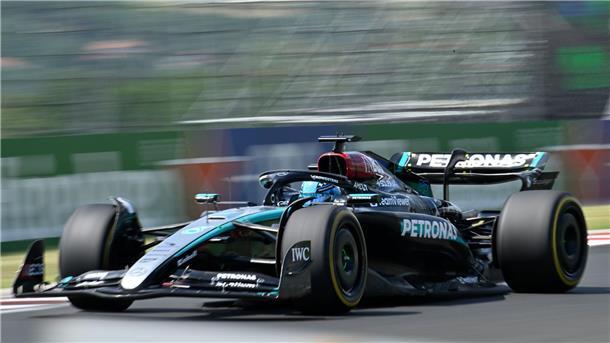Mercedes-Team in Ungarn von IT-Störung betroffen Der deutsche Formel-1-Rennstall Mercedes war auch von der weltweiten Computerpanne betroffen.