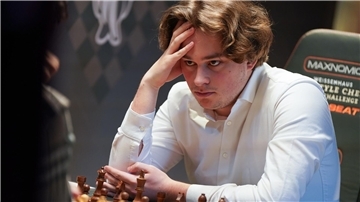 Der deutsche Schachprofi Vincent Keymer.