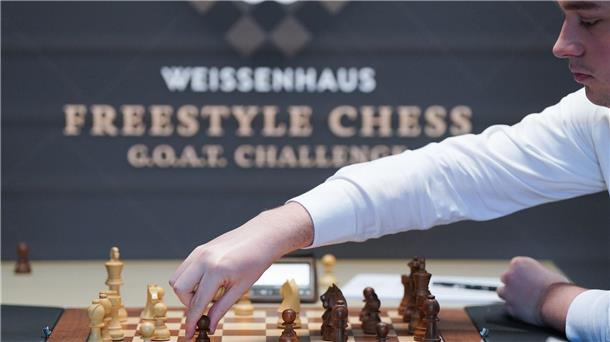 Deutscher Schachprofi gewinnt Topturnier an der Ostsee Der deutsche Schachprofi Vincent Keymer.