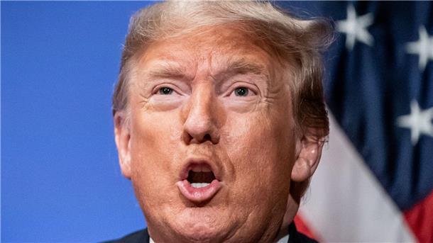 Der ehemalige US-Präsident Donald Trump trat in einer Bürgerfragestunde beim Fernsehsender CNN auf.