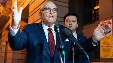 Der Ex-Bürgermeister von New York liegt laut einem Sprecher im Krankenhaus (Archivbild).