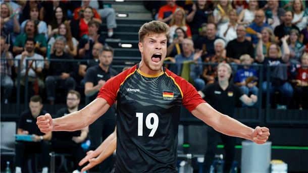 Revanche: Deutsche Volleyballer gewinnen knappes Testspiel Der Ex-Lüneburger Erik Röhrs war einer der besten deutschen Spieler.