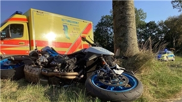 Unfall mit Motorrad