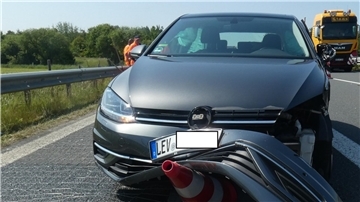 Der Fahrer dieses Wagens verursachte am Dienstag auf der Autobahn bei Altenwalde einen Unfall. 