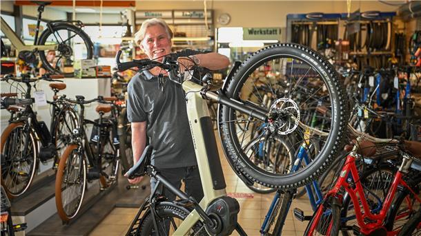 Der Fahrradhandel erlebt gerade einen Boom, so auch bei Bernd Heiland und seinem Geschäft „Rad & Tour“.