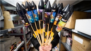 Der Feuerwerk-Hersteller Weco meldet steigende Umsätze.