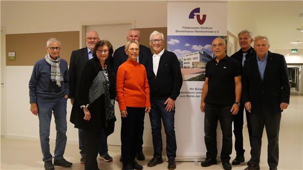 Der Förderverein Klinikum Bremerhaven-Reinkenheide hat einige seiner Mitglieder für langjährige Vereinszugehörigkeit geehrt. 