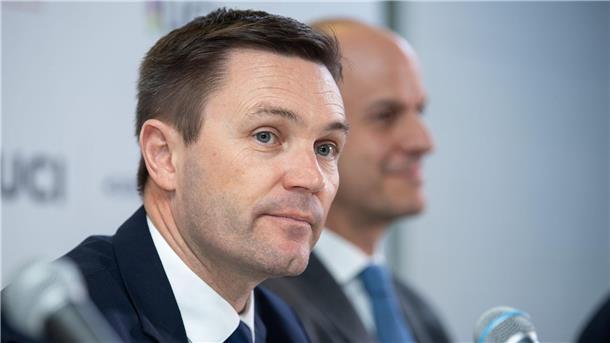 Der Franzose David Lappartient will bei der IOC-Wahl den Rückenwind von Olympia in Paris nutzen.