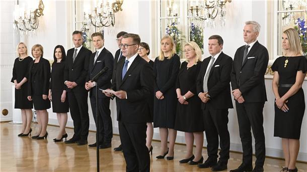 Neue finnische Regierung im Amt - Abschied von Sanna Marin Der frühere Finanzminister Petteri Orpo ist Finnlands neuer Ministerpräsident.