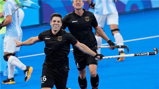 Hockey-Männer bei Olympia weiter - Halbfinale gegen Indien Der gebürtige Argentinier Gonzalo Peillat trifft für Deutschland.