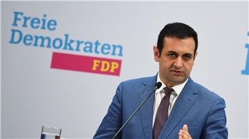 Der Generalsekretär der FDP: Bijan Djir-Sarai.