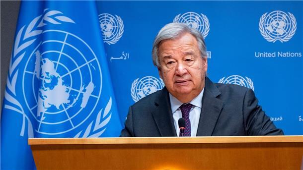 Israel-Kritik: Guterres „schockiert über Fehlinterpretation“ Der Generalsekretär der Vereinten Nationen, António Guterres.