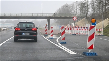 Der Hafentunnels ist wegen Wartungsarbeiten gesperrt.