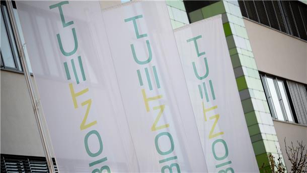 Biontech trotz leichten Geschäftsrückgangs optimistisch Der Hauptsitz von Biontech in Mainz.