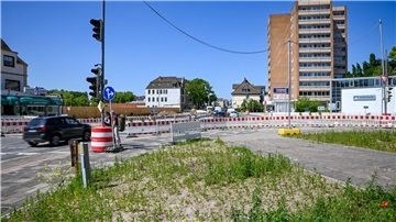 Der Heimat-Check für Wulsdorf: Schon lange stockt der Verkehr an der Kreuzung Lindenallee/Weserstraße.