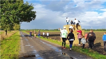 Hindernislauf auf dem Hof Harrje in Wehdel