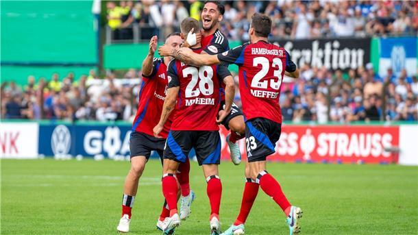 Selke trifft: Hamburger SV in Meppen ohne Mühe Der HSV bejubelte in Meppen einen ungefährdeten SIeg.